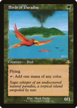 [DMR][336][緑][R][EN][極楽鳥/Birds of Paradise]（Foil）