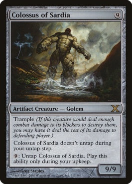 naokuroshop MTG [10E][317][茶][R][EN][サルディアの巨像/Colossus of Sardia] NM