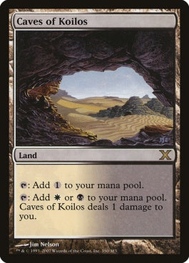 naokuroshop MTG [10E][350][土地][R][EN][コイロスの洞窟/Caves of Koilos] NM