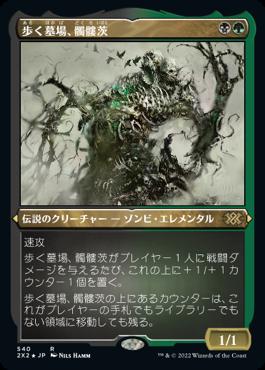 naokuroshop MTG [2X2][540][多][R][JP][歩く墓場、髑髏茨/Skullbriar, the Walking Grave] NM