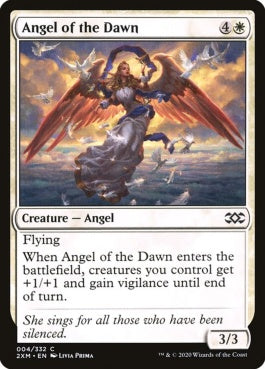 naokuroshop MTG [2XM][004][白][C][EN][暁の天使/Angel of the Dawn] NM