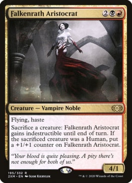 naokuroshop MTG [2XM][195][多][R][EN][ファルケンラスの貴種/Falkenrath Aristocrat] NM