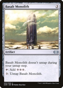 naokuroshop MTG [2XM][232][茶][U][EN][玄武岩のモノリス/Basalt Monolith] NM