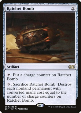 naokuroshop MTG [2XM][284][茶][R][EN][漸増爆弾/Ratchet Bomb] NM