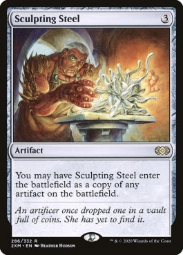 naokuroshop MTG [2XM][286][茶][R][EN][彫り込み鋼/Sculpting Steel] NM