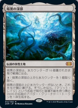 naokuroshop MTG [2XM][314][土地][M][JP][暗黒の深部/Dark Depths] NM