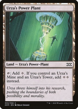 naokuroshop MTG [2XM][330][土地][C][EN][ウルザの魔力炉/Urza's Power Plant] NM