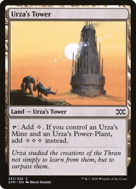 naokuroshop MTG [2XM][331][土地][C][EN][ウルザの塔/Urza's Tower] NM