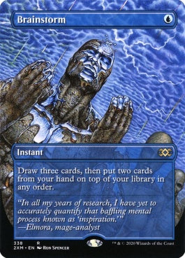 naokuroshop MTG [2XM][338][青][R][EN][渦まく知識/Brainstorm] NM