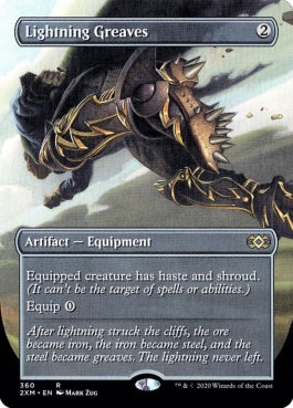 naokuroshop MTG [2XM][360][茶][U][EN][稲妻のすね当て/Lightning Greaves] NM