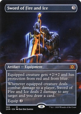 naokuroshop MTG [2XM][365][茶][M][EN][火と氷の剣/Sword of Fire and Ice] NM