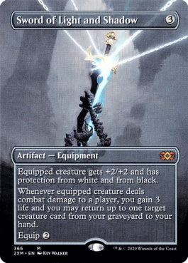 naokuroshop MTG [2XM][366][茶][M][EN][光と影の剣/Sword of Light and Shadow] NM