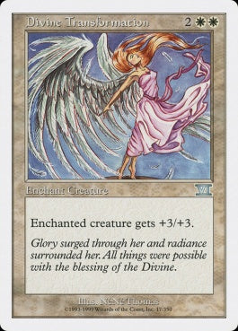 naokuroshop MTG [6ED][017][白][U][EN][神性変異/Divine Transformation] NM