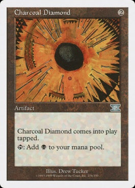 naokuroshop MTG [6ED][276][茶][U][EN][炭色のダイアモンド/Charcoal Diamond] NM