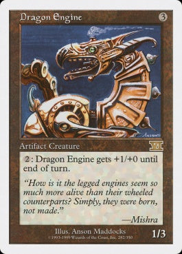 naokuroshop MTG [6ED][282][茶][R][JP][ドラゴン・エンジン/Dragon Engine] NM