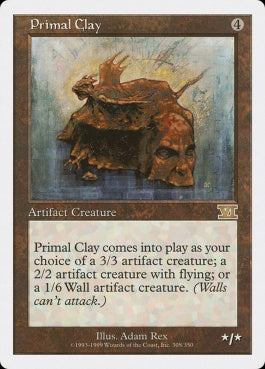 naokuroshop MTG [6ED][308][茶][R][EN][原初の土/Primal Clay] NM