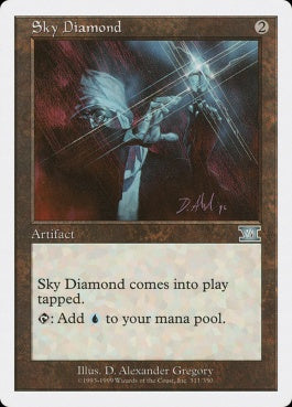 naokuroshop MTG [6ED][311][茶][U][EN][空色のダイアモンド/Sky Diamond] NM