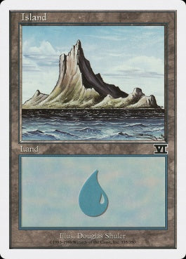 naokuroshop MTG [6ED][335][土地][C][JP][島/Island] NM