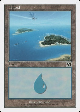 naokuroshop MTG [6ED][337][土地][C][JP][島/Island] NM