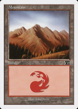 naokuroshop MTG [6ED][344][土地][C][EN][山/Mountain] NM