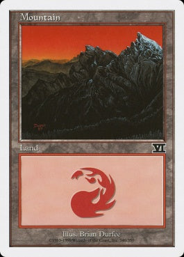 naokuroshop MTG [6ED][346][土地][C][JP][山/Mountain] NM