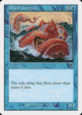 naokuroshop MTG [7ED][077][青][C][EN][大ダコ/Giant Octopus] NM