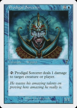 naokuroshop MTG [7ED][094][青][C][EN][放蕩魔術師/Prodigal Sorcerer] NM