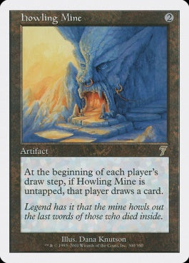 naokuroshop MTG [7ED][300][茶][R][JP][吠えたける鉱山/Howling Mine] NM