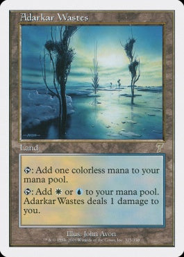 naokuroshop MTG [7ED][325][土地][R][JP][アダーカー荒原/Adarkar Wastes] NM