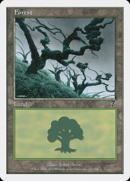 naokuroshop MTG [7ED][331][土地][C][JP][森/Forest] NM