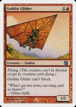 naokuroshop MTG [8ED][189][赤][U][EN][ゴブリンの滑空者/Goblin Glider] NM