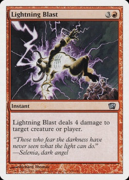 naokuroshop MTG [8ED][200][赤][U][JP][電撃破/Lightning Blast] NM