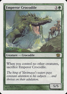 naokuroshop MTG [8ED][246][緑][R][EN][皇帝クロコダイル/Emperor Crocodile] NM