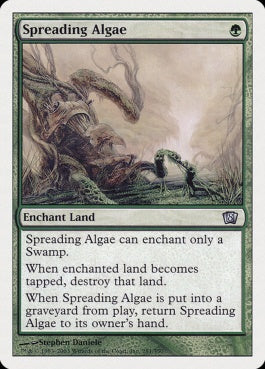 naokuroshop MTG [8ED][281][緑][U][EN][藻の蔓延/Spreading Algae] NM