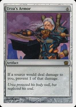 naokuroshop MTG [8ED][318][茶][R][EN][ウルザの鎧/Urza's Armor] NM