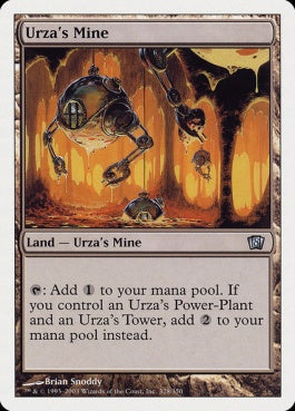 naokuroshop MTG [8ED][328][土地][U][JP][ウルザの鉱山/Urza's Mine] NM