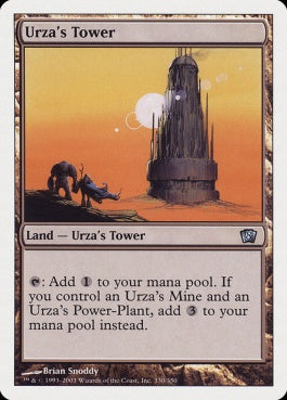 naokuroshop MTG [8ED][330][土地][U][JP][ウルザの塔/Urza's Tower] NM