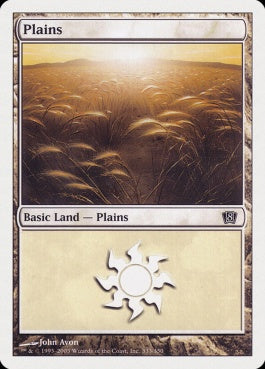 naokuroshop MTG [8ED][333][土地][C][JP][平地/Plains] NM