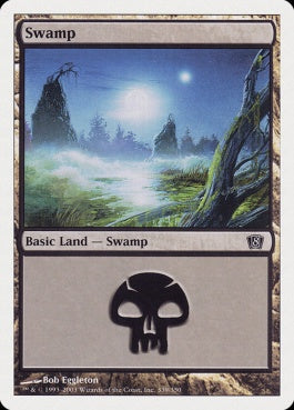 naokuroshop MTG [8ED][339][土地][C][EN][沼/Swamp] NM