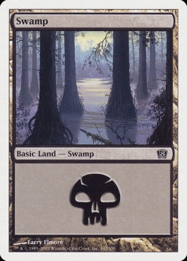 naokuroshop MTG [8ED][342][土地][C][JP][沼/Swamp] NM