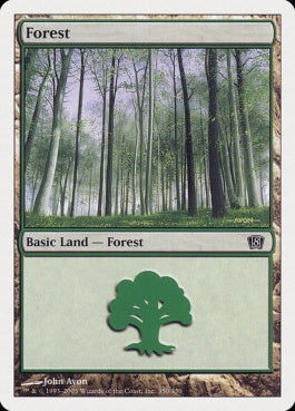 naokuroshop MTG [8ED][350][土地][C][EN][森/Forest] NM