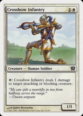 naokuroshop MTG [9ED][012][白][C][JP][弩弓歩兵/Crossbow Infantry] NM