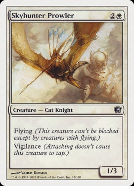 naokuroshop MTG [9ED][045][白][C][EN][うろつく空狩人/Skyhunter Prowler] NM