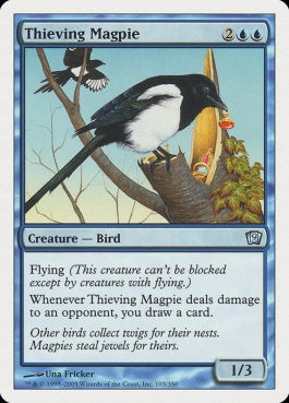 naokuroshop MTG [9ED][103][青][U][EN][泥棒カササギ/Thieving Magpie] NM