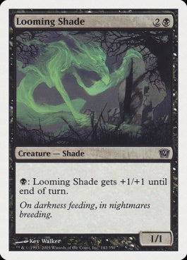 naokuroshop MTG [9ED][142][黒][C][EN][立ちはだかる影/Looming Shade] NM