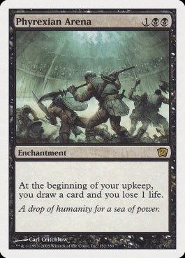 naokuroshop MTG [9ED][152][黒][R][EN][ファイレクシアの闘技場/Phyrexian Arena] NM