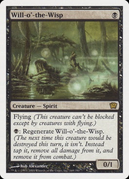 naokuroshop MTG [9ED][169][黒][R][EN][鬼火/Will-o'-the-Wisp] NM