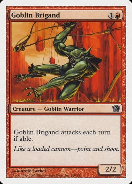 naokuroshop MTG [9ED][190][赤][C][EN][ゴブリンの盗賊/Goblin Brigand] NM