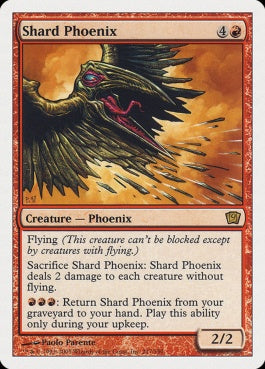 naokuroshop MTG [9ED][217][赤][R][EN][陶片のフェニックス/Shard Phoenix] NM