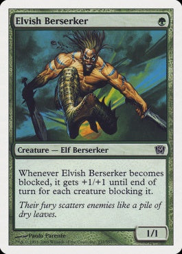 naokuroshop MTG [9ED][237][緑][C][EN][エルフの狂戦士/Elvish Berserker] NM